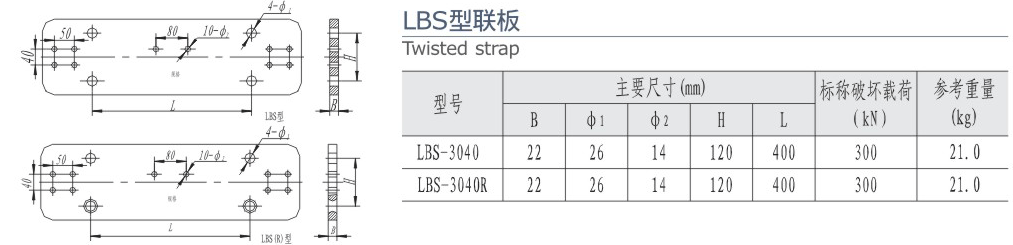 LBS型聯(lián)板