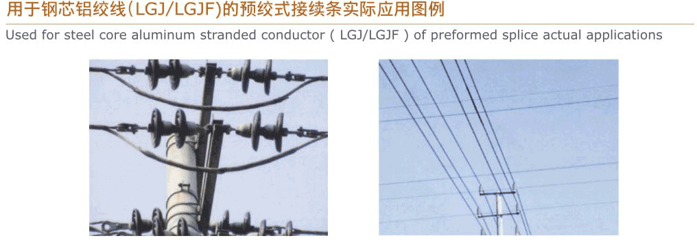 用于銅芯鋁絞線（LGJ-LGJF）的預(yù)絞...